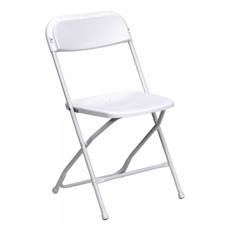 White Folding Chair